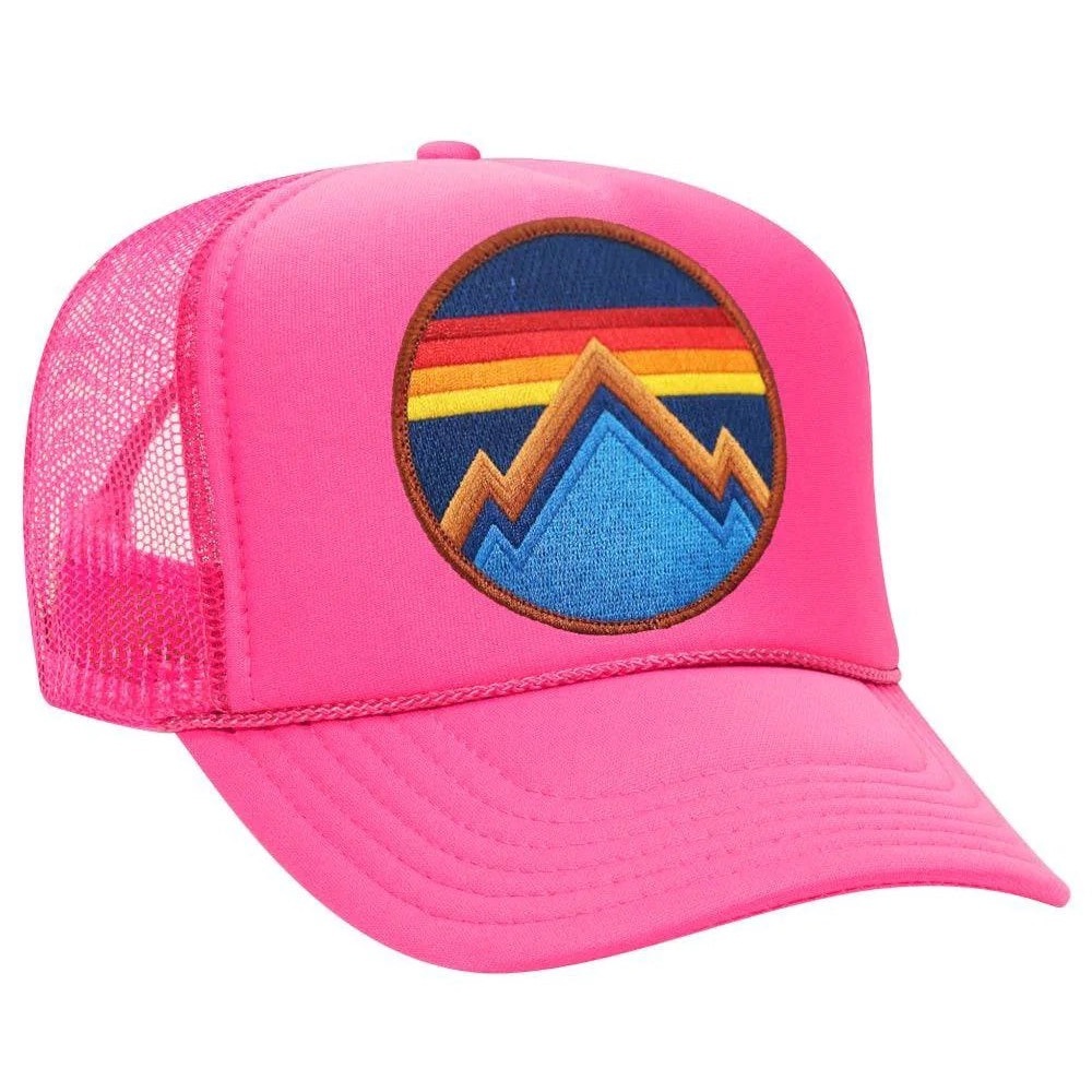 Aviator Nation Pink Trucker Hat NWT